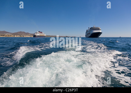 Navi da crociera a Cabo San Lucas, Baja California, Messico Foto Stock