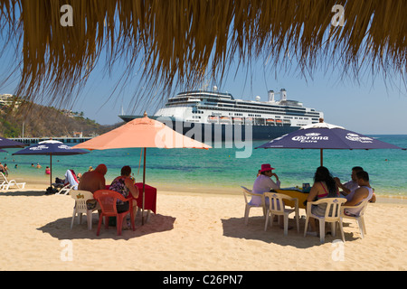 Rotterdam in nave da crociera Bahias de Huatulco, Oaxaca, Messico Foto Stock