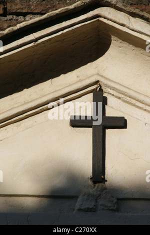 Lato strada altare di san Bonaventura chiesa di Roma Italia Foto Stock