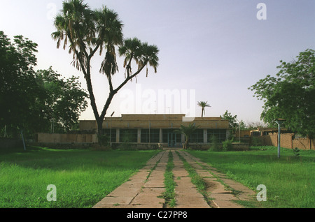 British architettura coloniale in Barakat, Sudan Foto Stock