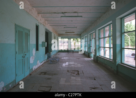 British architettura coloniale in Barakat, Sudan Foto Stock