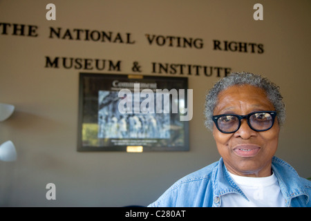 Annie Pearl Avery, un dipendente a livello nazionale i diritti di voto Museo e Istituto in Selma, Alabama, Stati Uniti d'America. Foto Stock