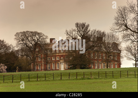 Vista di Raynham Hall, Norfolk. Regno Unito. Foto Stock