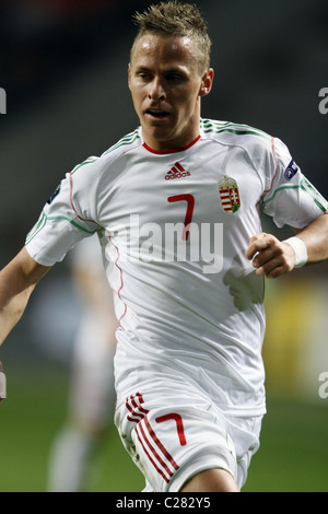 BALAZS DZSUDZSAK UNGHERIA PSV Eindhoven FC UNGHERIA E PSV Eindhoven FC Amsterdam Arena Amsterdam Olanda 29 Marzo 2011 Foto Stock