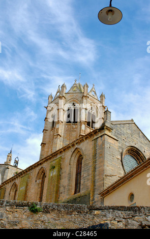 Percorso Cister (XIII-XIV secolo). Vallbona de les Monges. Urgell. Provincia di Lleida. Catalunya. Spagna. Foto Stock