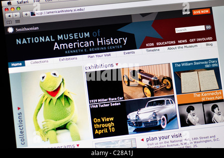 Museo Smithsonian sito - Storia Americana Foto Stock
