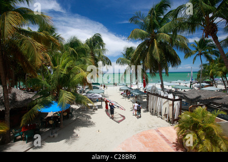 El Yaque Beach L'Isola di Margarita Venezuela Foto Stock