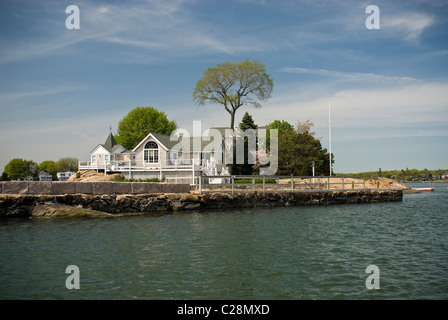 Grand Case sul 'ditale isole", Connecticut, Stati Uniti d'America Foto Stock