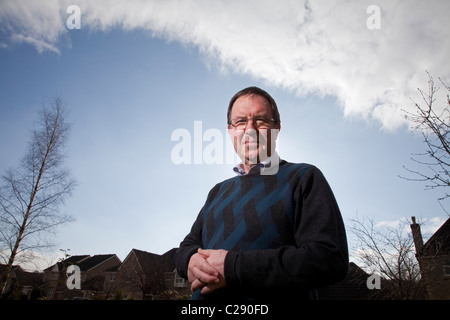 Il rev. David Arnott, moderatore designare per il 2011 assemblea generale della Chiesa di Scozia. Foto Stock