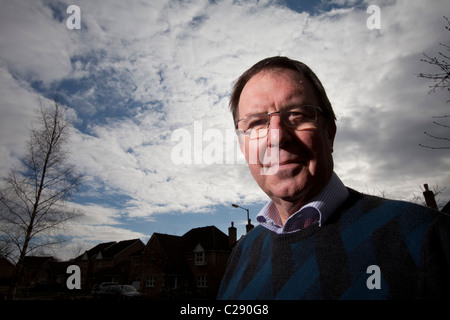 Il rev. David Arnott, moderatore designare per il 2011 assemblea generale della Chiesa di Scozia. Foto Stock