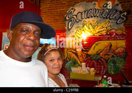 Strong's soul food ristorante in Selma, Alabama, Stati Uniti d'America. Foto Stock