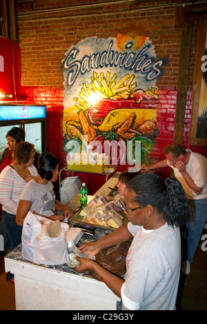 Strong's soul food ristorante in Selma, Alabama, Stati Uniti d'America. Foto Stock