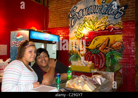 Strong's soul food ristorante in Selma, Alabama, Stati Uniti d'America. Foto Stock