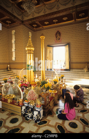 Elk131-1169 Thailandia, Bangkok, pilastro della città Foto Stock