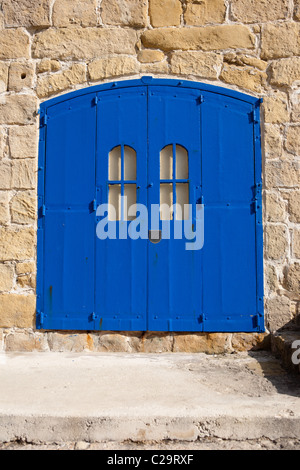 Pescatore tradizionale del negozio sull'isola Maltese di Gozo Foto Stock