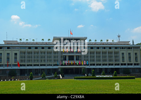 Il Palazzo della Riunificazione in Ho Chi Minh City, Vietnam Foto Stock