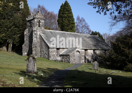 Chiesa Matterdale, Ullswater, Cumbria Foto Stock