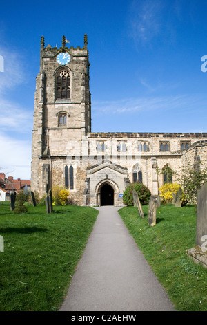 Chiesa di tutti i Santi Pocklington East Riding of Yorkshire Inghilterra Foto Stock