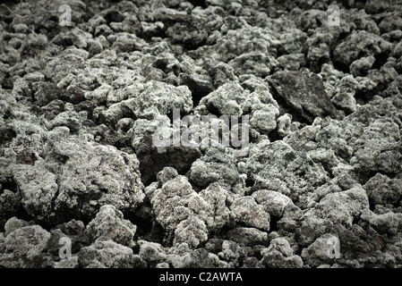 Campo di lava, close-up Foto Stock