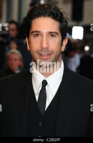 David Schwimmer UK premiere di 'Esegui, Fat Boy, esegui" tenutasi presso l' Odeon West End arrivi - Londra, Inghilterra - 03.09.07 : Foto Stock