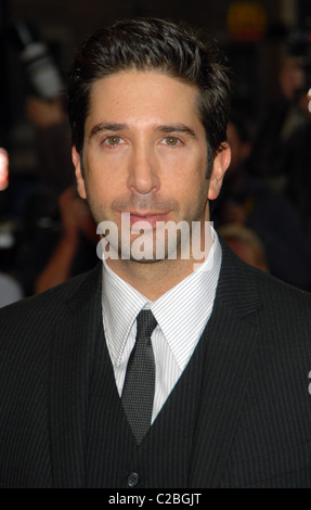 David Schwimmer UK premiere di 'Esegui, Fat Boy, esegui" tenutasi presso l' Odeon West End arrivi - Londra, Inghilterra - 03.09.07 Foto Stock