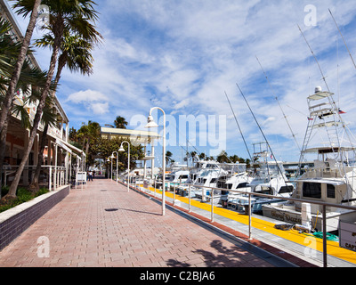 Bayside Marketplace Downtown Miami Foto Stock