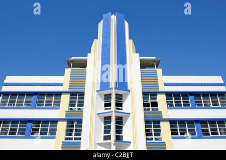 Art Deco di South Beach e a Miami Foto Stock