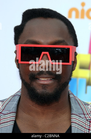 Si.I.AM NICKELODEON'S 24TH Annuale KIDS CHOICE AWARDS DOWNTOWN LOS ANGELES CALIFORNIA USA 02 Aprile 2011 Foto Stock