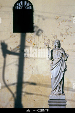 Statua di Gesù Cristo. Regla, Havana. Cuba. Foto Stock