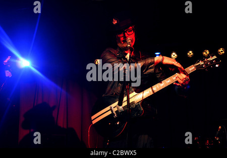 Adam Ant live 2011 a l'acqua ratti Kings Cross Londra Foto Stock