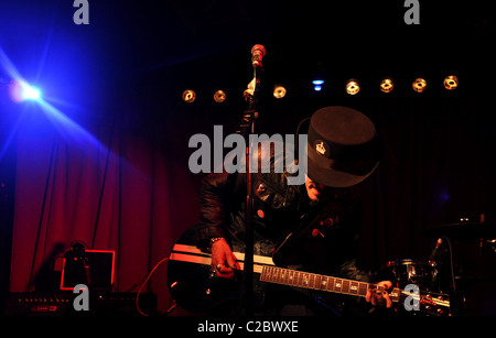 Adam Ant live 2011 a l'acqua ratti Kings Cross Londra Foto Stock