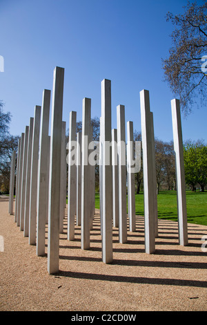 Memoriale al 7 luglio 2005 attentati di Londra Foto Stock