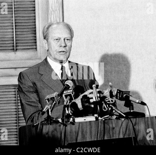 Ex Presidente degli Stati Uniti Gerald Ford Foto Stock