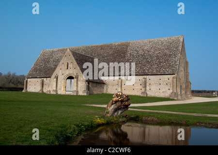 Sala Tithe Barn, grande Coxwell, Faringdon, Inghilterra Foto Stock