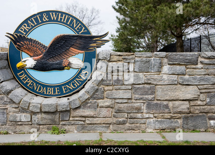 La sede mondiale di Pratt & Whitney motori. Foto Stock