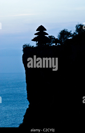 Ulu Watu tempio indù, Bali, Indonesia Foto Stock