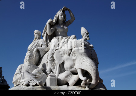 Albert Memorial monumento Londra Foto Stock