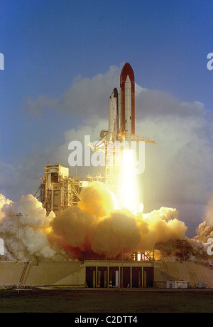 Settimo Challenger lancio Foto Stock