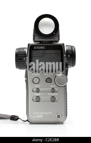 Sekonic attrezzatura fotografica misuratore di luce Foto Stock