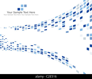Abstract 3d selezionata background aziendale per l'uso nella progettazione web Foto Stock