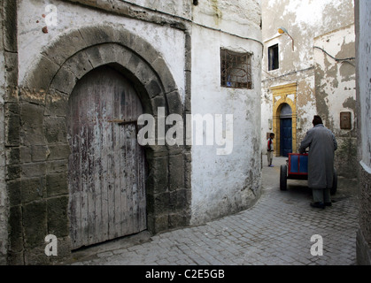 La medina di Essaouira, Marocco, Africa del Nord. Foto Stock