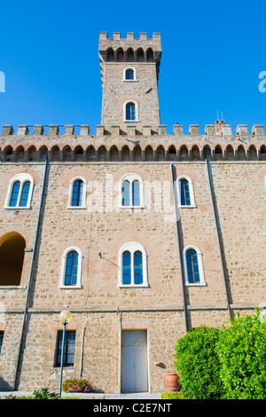 Castello Pasquini di Castiglioncello, vicino a Livorno, Italia Foto Stock