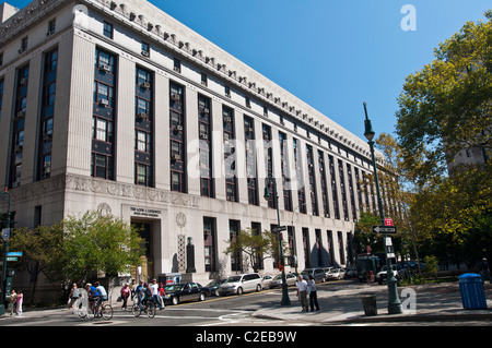 Louis J. Lefkowitz Ufficio statale edificio, 80 Centre Street, 141 vale la pena Street, New York City, Stati Uniti d'America Foto Stock