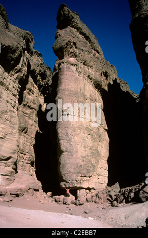 Di Timna Valley Park Israele Foto Stock