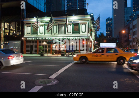 Smith e Wollensky bistecche e costolette famoso ristorante steakhouse 797 Terza Avenue & E. 49th Street, Manhattan, New York City. Foto Stock