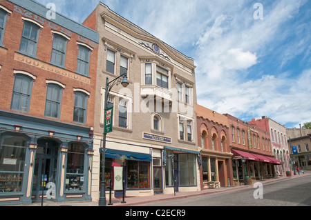 Colorado, Central City e il centro cittadino di Distretto Storico Nazionale Foto Stock