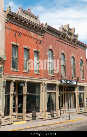 Colorado, Central City e il centro cittadino di Distretto Storico Nazionale, Doc Holliday Casino Foto Stock