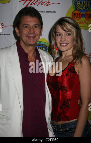 Adrian Zmed e panettiere di Lissa al 'American Game Show Hall Of Fame' cerimonia presso l'Hotel Hilton di Las Vegas, Nevada - 13.10.07 Foto Stock