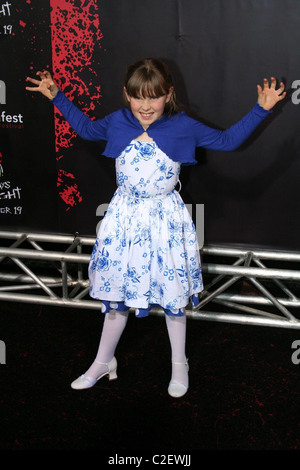 Abbey-May Wakefield Los Angeles Premiere di " trenta giorni di Notte' a Grauman's Chinese Theatre di Hollywood Los Angeles, Foto Stock