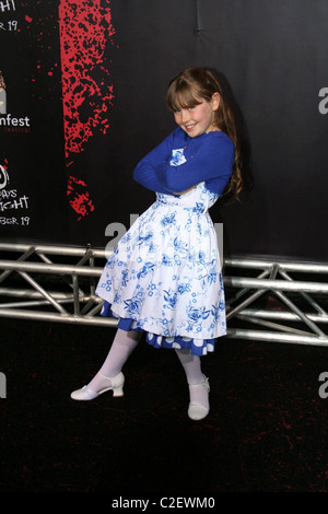 Abbey-May Wakefield Los Angeles Premiere di " trenta giorni di Notte' a Grauman's Chinese Theatre di Hollywood Los Angeles, Foto Stock